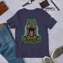 Load image into Gallery viewer, Discovery Is Violent  (Green) Indominus Rex - T-Shirt