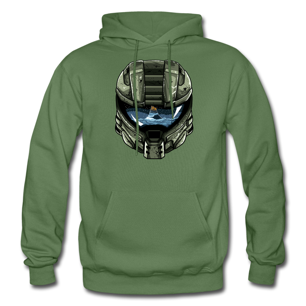 HMC Tribute Helmet - Heavy Blend Hoodie - military green