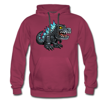 Load image into Gallery viewer, KOM Godzilla Premium Hoodie - burgundy