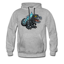 Load image into Gallery viewer, KOM Godzilla Premium Hoodie - heather gray