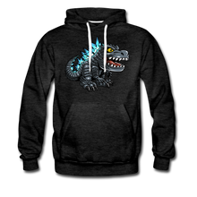 Load image into Gallery viewer, KOM Godzilla Premium Hoodie - charcoal gray