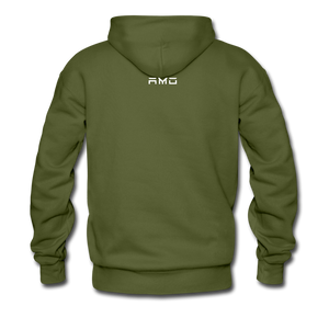 KOM Godzilla Premium Hoodie - olive green